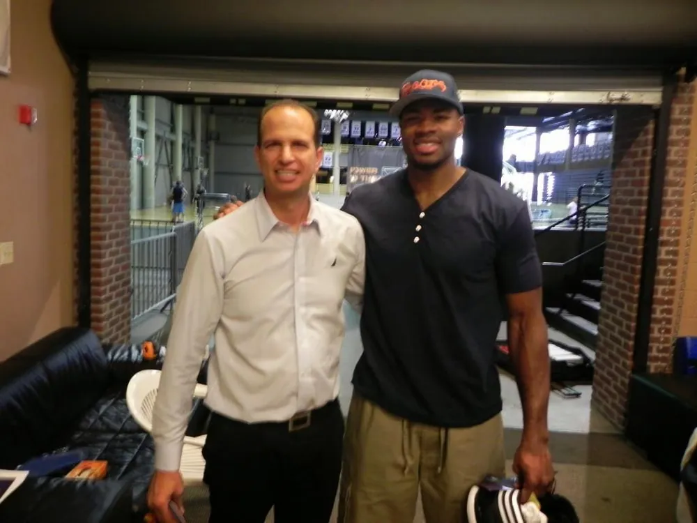 Corey Maggette with Tamir Kfir